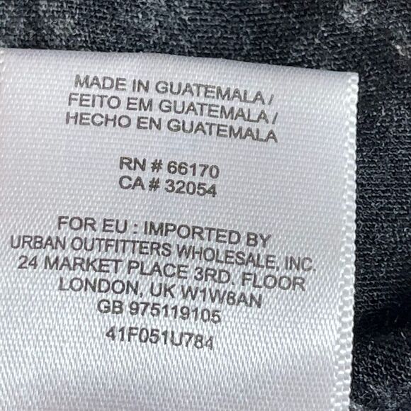 We The Free Breezy Burnout Black/Grey Swing Top - Picture 5 of 7